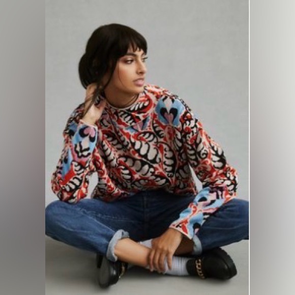 Colorful Patterned Sweater - Picture 1 of 6